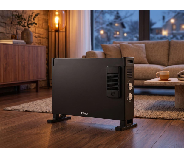 NOVEEN Grzejnik konwektorowy CH4000 Turbo fan BLACK - 1601574 - zdjęcie 6